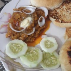 A picture of Pav bhaji.