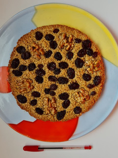 Una foto de Galleta de avena saludable y XXL 😀