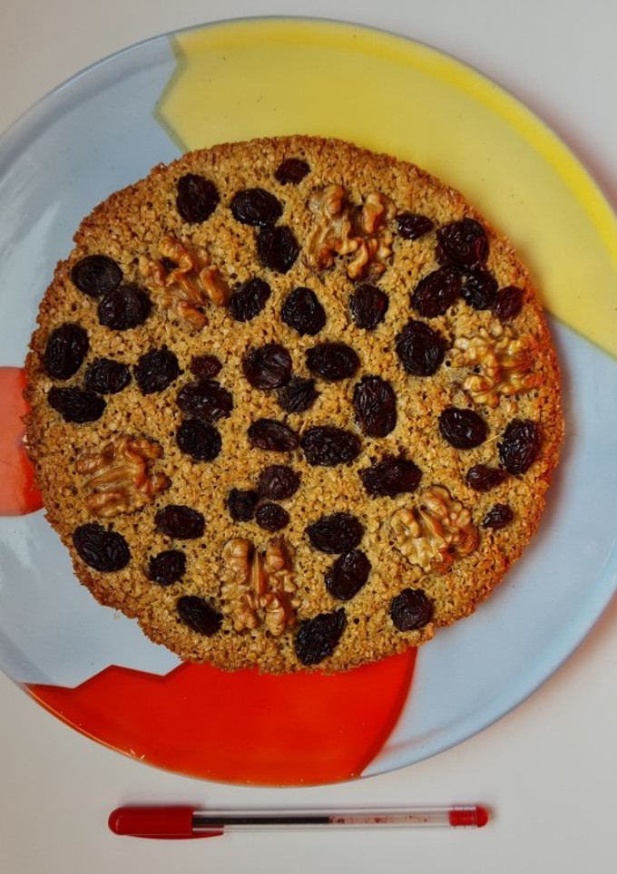 Una foto de Galleta de avena saludable y XXL 😀