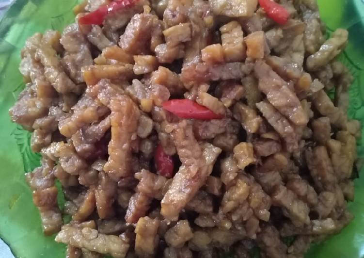 Tempe Kecap enak dan ekonomis