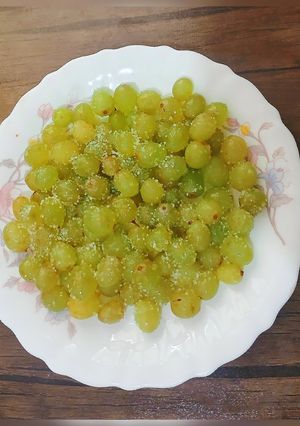 عکسی از دستور انگور یخی شکری