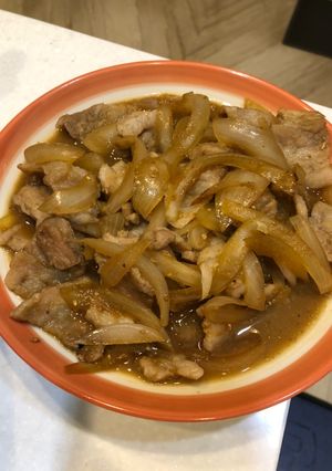 薑汁燒肉 的食譜成品照片