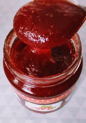 Una foto de Mermelada de fresa en Thermomix