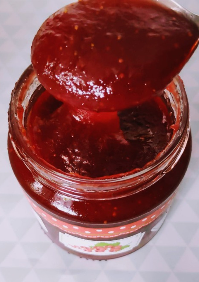 Una foto de Mermelada de fresa en Thermomix