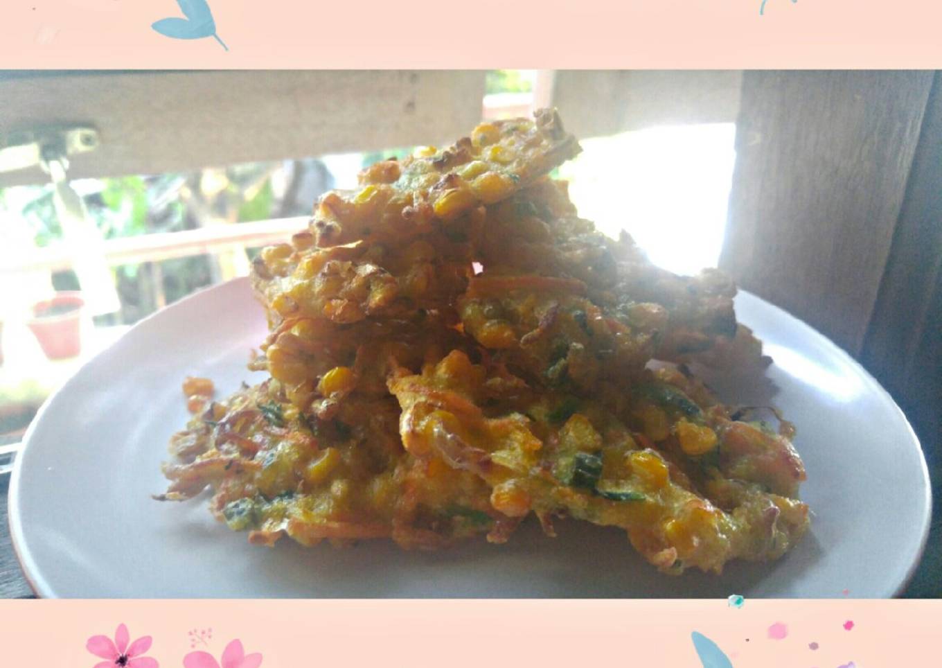 Bakwan sayur jagung