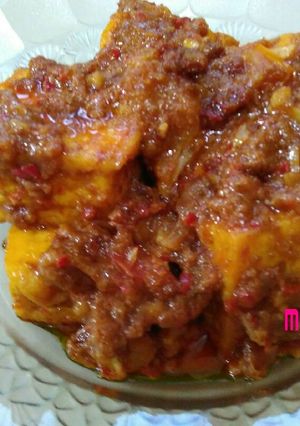 Foto resep Tahu Bumbu Kacang Maknyus