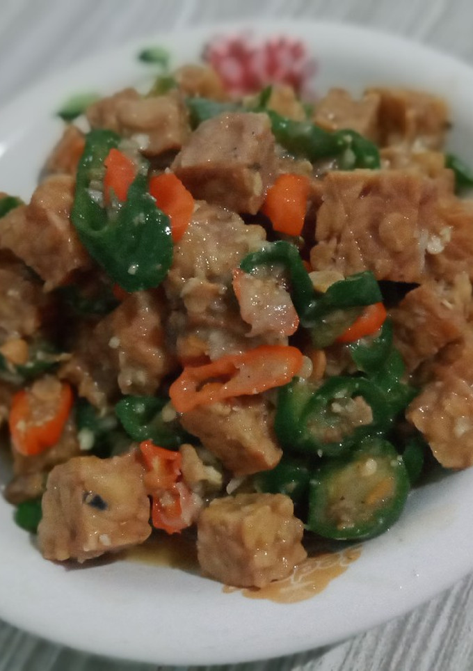 Foto resep Oseng Tempe Cabe Hijau