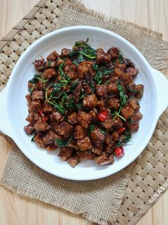 Foto resep Orek Tempe Kemangi Pedas