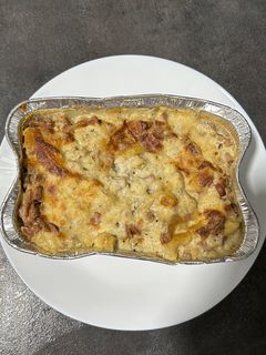 Gambar Baked macaroni (versi air fryer)