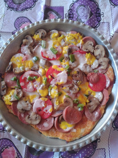 عکسی از دستور پیتزا