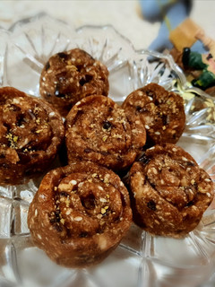 عکسی از دستور اسنک خرما