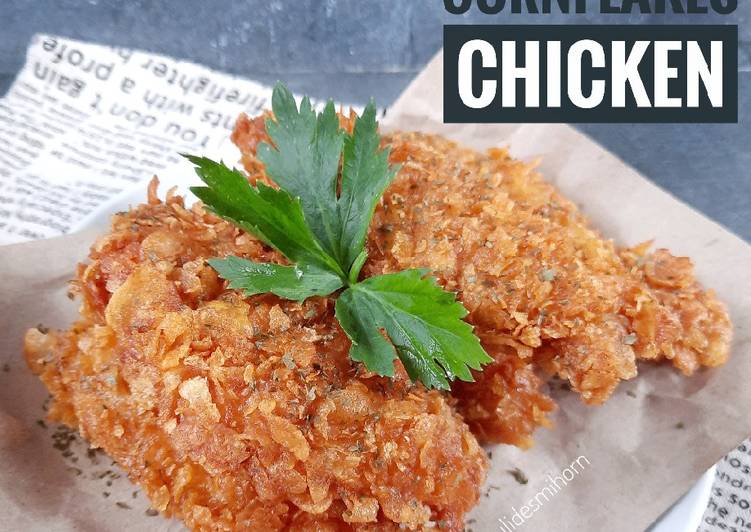 Resep Crunchy Chicken Cornflakes Anti Gagal