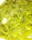 Nopales con morrón y cebollita a la Mario's