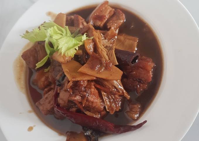 Lazy stew pork