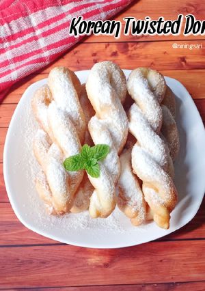 Foto resep Korean Twisted Donat