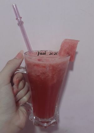 عکسی از دستور اسموتی هندوانه 🍹🍉