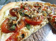 Une photo de vegetarian parmesan