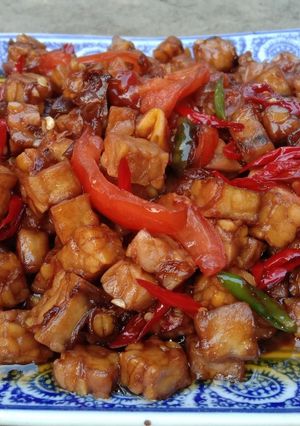 Foto resep Oseng tempe saus tiram