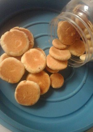 Foto resep Kukis kelapa teflon (4 bahan simlpe)