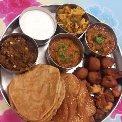 #स्पेशल थाली#पूजा छप्पन भोग A picture of #स्पेशल थाली#पूजा छप्पन भोग.