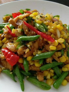 Foto resep Tumis buncis tempe jagung