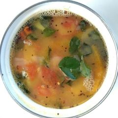 Moong dal Rasam A picture of Moong dal Rasam.