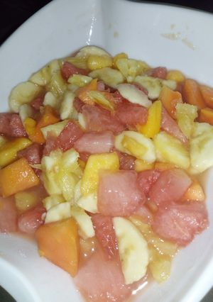 A picture of Fruit salad.