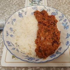 A picture of Vegan chilli con carne.