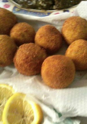 صورة لوصفة كرات البطاطا المقرمشه بالجبنه