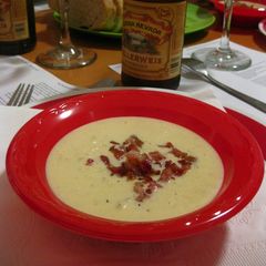 A picture of The Legendary Turnip Cheese Soup.