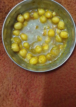 A picture of Chole Ki Sabji.