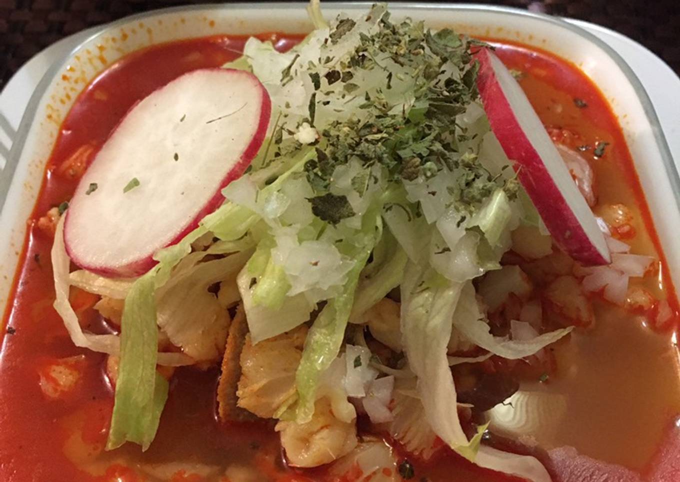 Pozole Coloradito