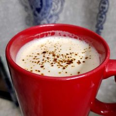 A picture of Frothy coffee.