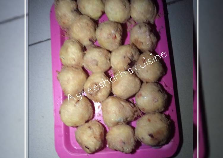 Recipe of Favorite My golden yam balls