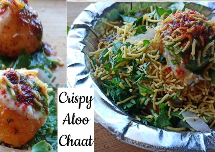 Steps to Make Homemade Crispy aloo Chaat Recipe