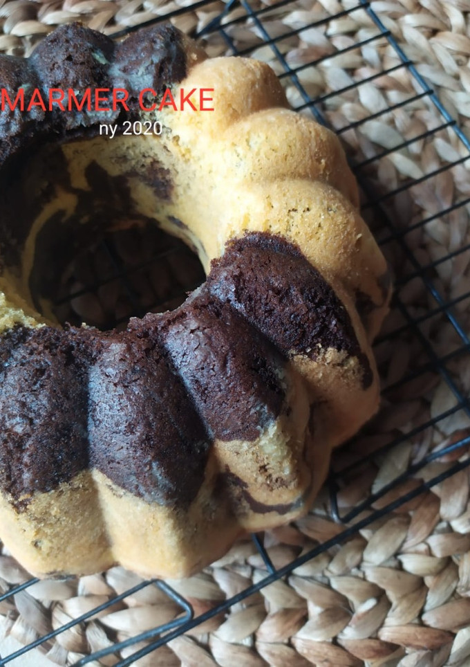 Foto resep Marmer cake 6 telur law thomaz