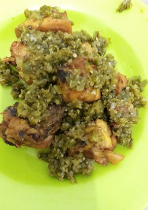 Foto resep Ayam goreng sambal ijo