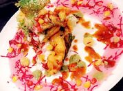 A picture of red amaranth grain