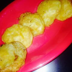A picture of Aloo pakoda.
