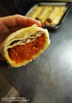 Tökös rétes recept fotója