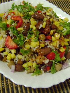 A picture of Mexican Bean Salad.