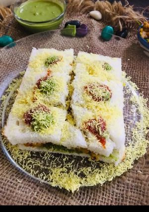 A picture of Alu matter sandwich.