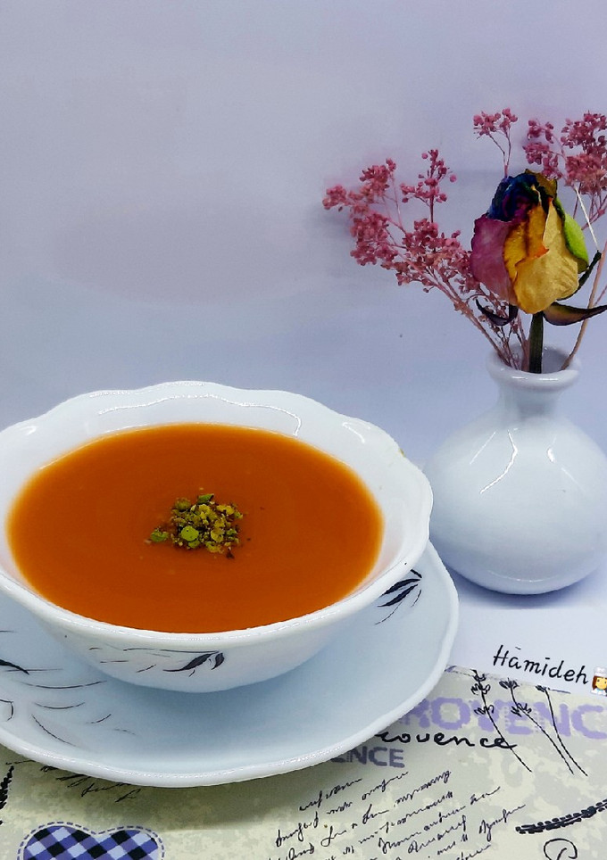 عکسی از دستور سس هویج برای روکش کیک🥕