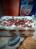 Arabian Icebox cake. (حلى البارد)