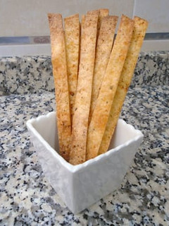 Una foto de Snack crujiente de tortilla de trigo