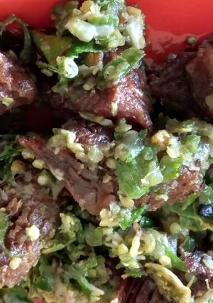 Foto resep Dendeng cabe ijo