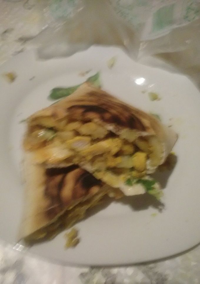 صورة لوصفة طاكوس منزلي بحشوة رائعة 👌