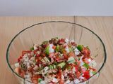 Salsa criolla 🍅🫑🧅🧄☘️ versión ensalada 😋 🇦🇷
