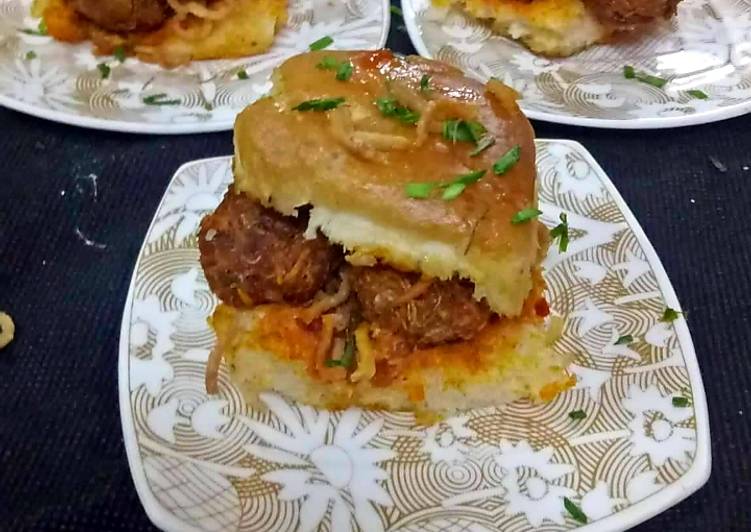 Easiest Way to Prepare Any-night-of-the-week Manchurian Masala Pav