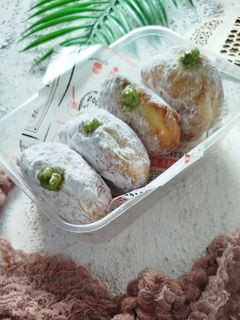 Foto resep Bomboloni Isi Matcha Metode Autolisis